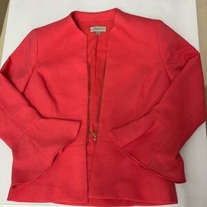 Tahari ASL
Zipper Jacket Skirt Suit